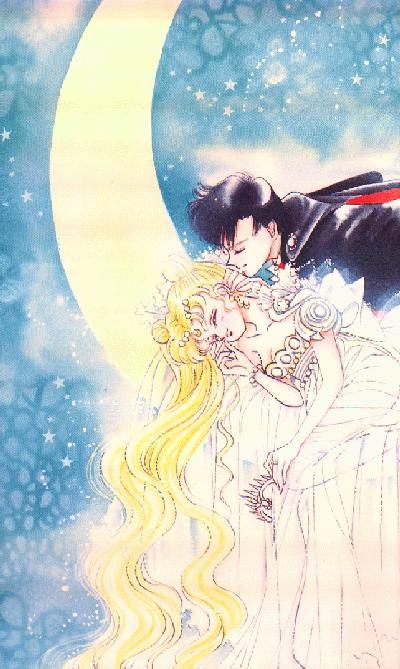 Princesse Srnity et L'homme Masqu - Slna et Tuxedo Masqu